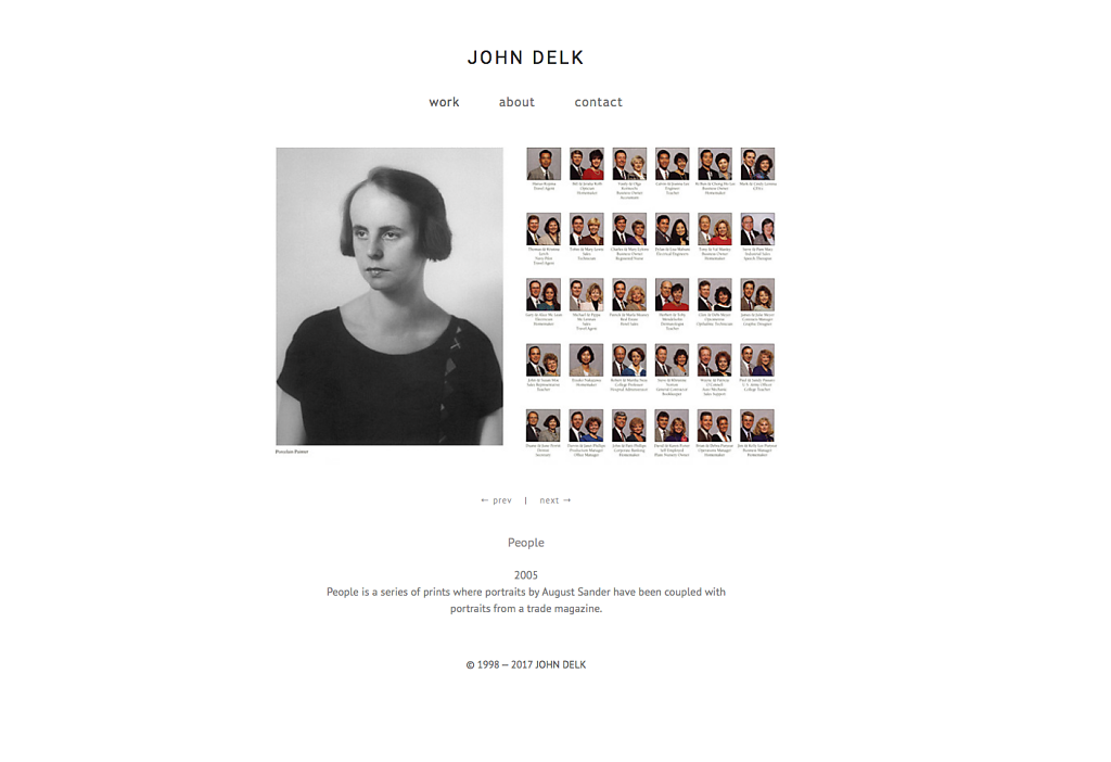 Artist John Delk